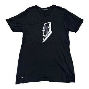 LuluSimon Studio Distressed Lightning Bolt Tee Adult XL